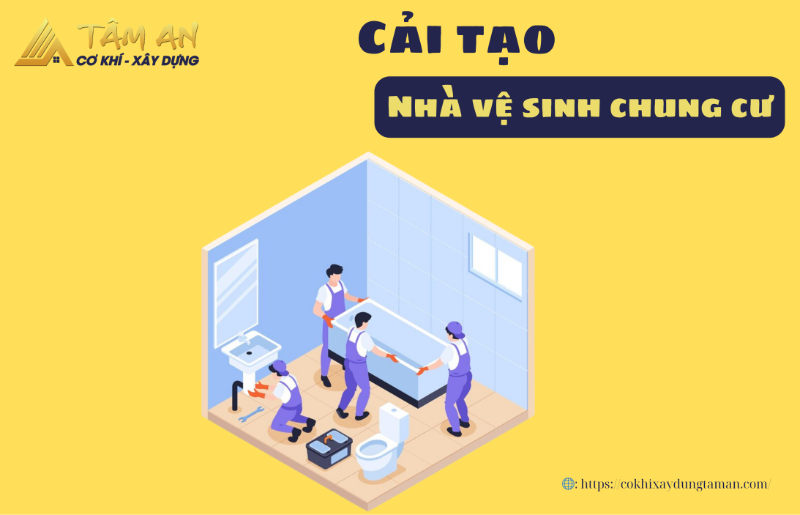 Bảng giá cải tạo nhà vệ sinh chung cư và giải pháp trọn gói 2025
