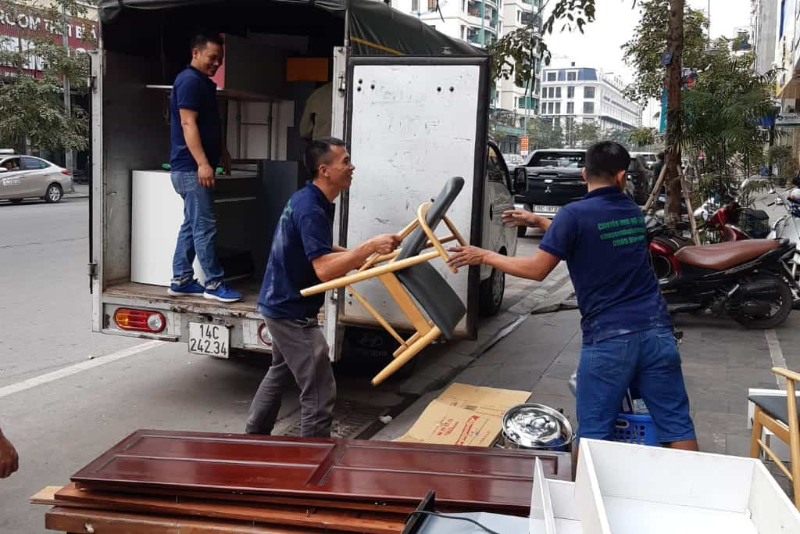 Tháo dỡ, vận chuyển nhà