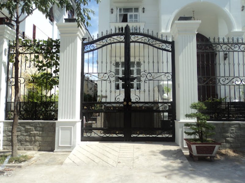 Mẫu cổng sắt nghệ thuật đa dạng mẫu mã