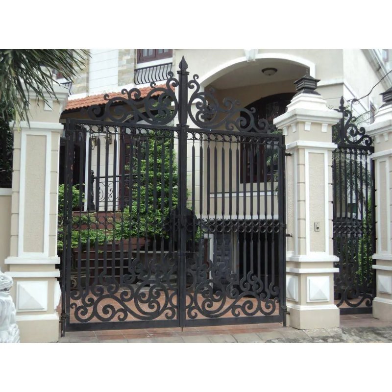 Mẫu cổng sắt mỹ thuật thời thượng