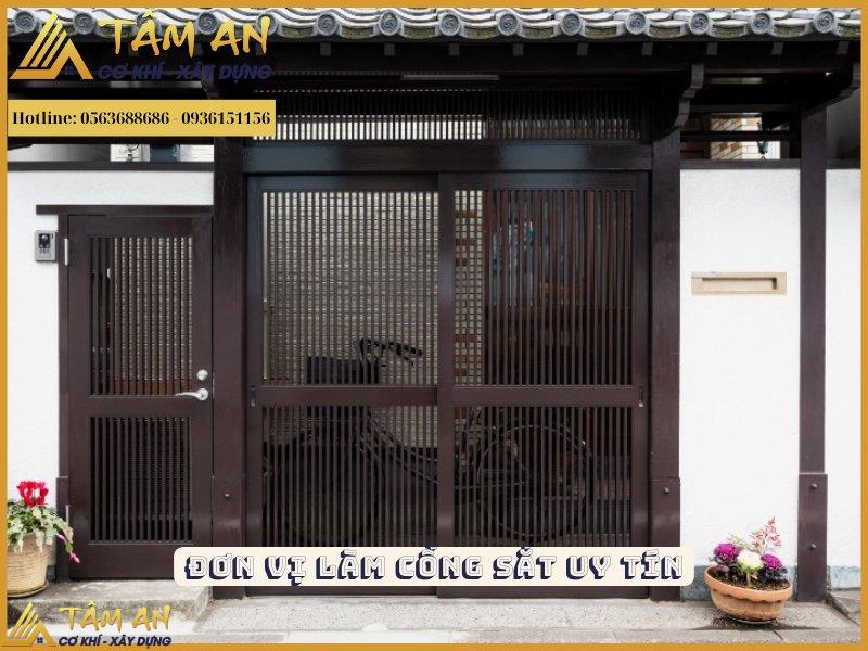 Đơn vị làm cổng sắt uy tín