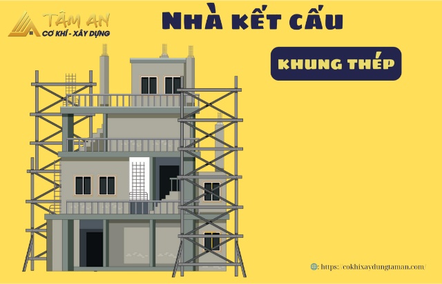Chi phí xây nhà kết cấu khung thép và kinh nghiệm xây dựng