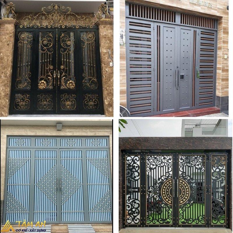 Giá làm cổng sắt cao hay thấp cũng phụ thuộc vào mức độ phức tạp của họa tiết