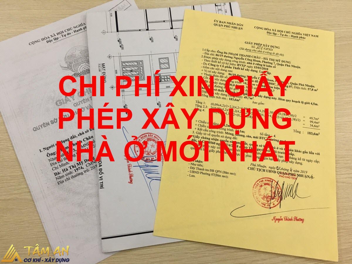 Sửa nhà có cần xin phép không? Lưu ý bạn phải biết 4 Chi phí xin giấy phép sửa chữa nhà ở