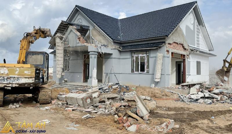 Kinh nghiệm phá dỡ nhà cũ theo không gian mà bạn ở 1 Nguyên tắc thi công trong phá dỡ nhà cũ