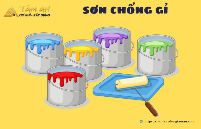 Sơn chống rỉ là gì? Phân biệt các loại sơn chống gỉ