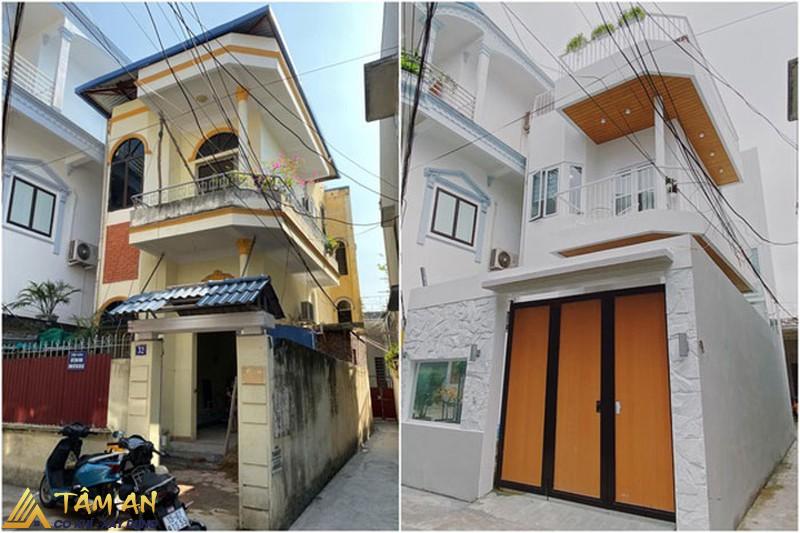 Mẫu cải tạo mặt tiền nhà đẹp, tiết kiệm chi phí 1 Ưu điểm khi cải tạo mặt tiền nhà phố