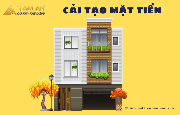 +7 mẫu cải tạo mặt tiền nhà đẹp, ấn tượng và tiết kiệm chi phí