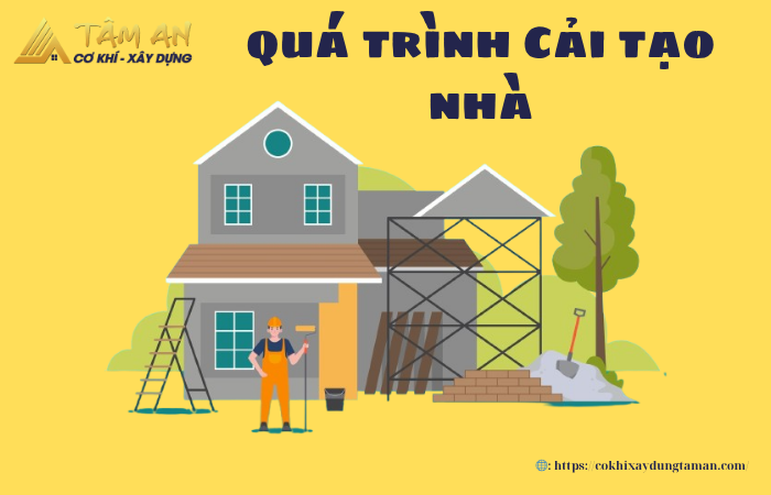 Quá trình cải tạo nhà cũ thành tổ ấm mới đầy tiện nghi