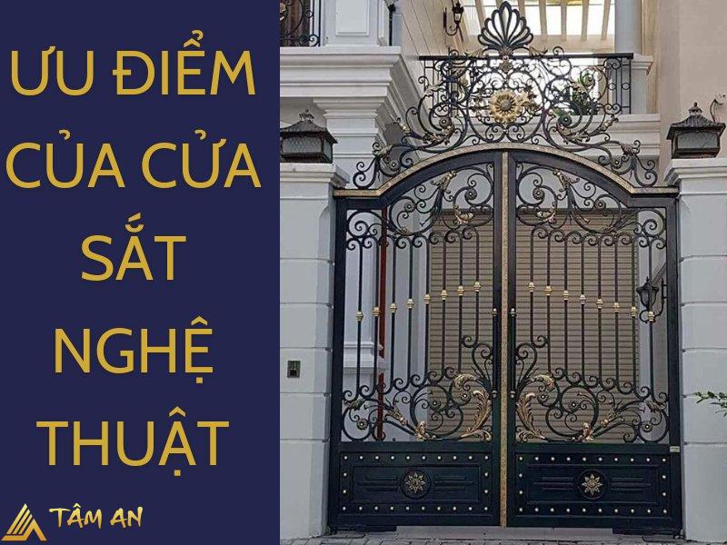 Sắt mỹ thuật là gì? Các mẫu thiết kế đẹp nhất hiện nay 2 Ưu điểm của sắt mỹ thuật là gì?