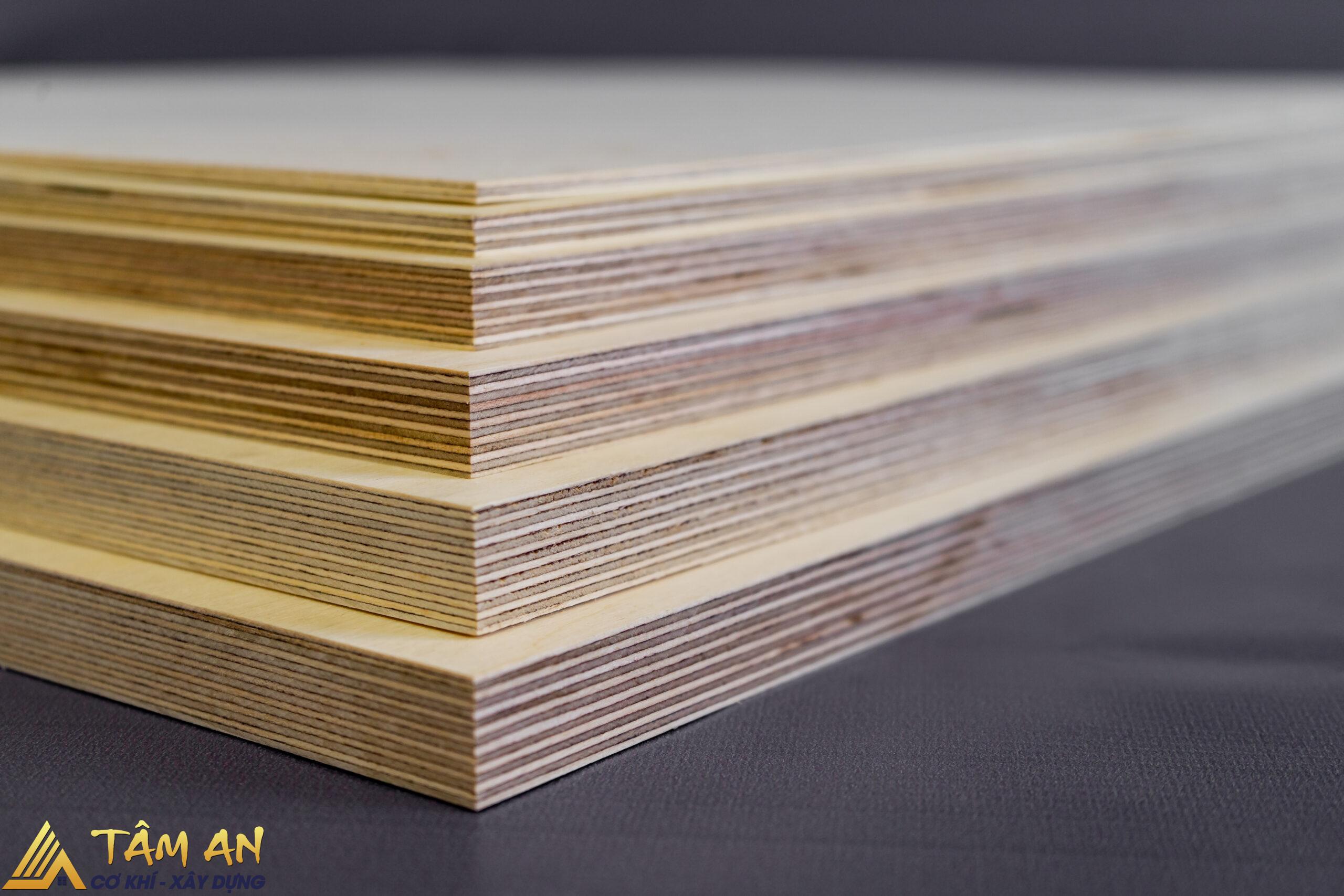 So sánh gỗ công nghiệp và gỗ tự nhiên chi tiết 3 Cốt ván ép gỗ dán (Plywood)