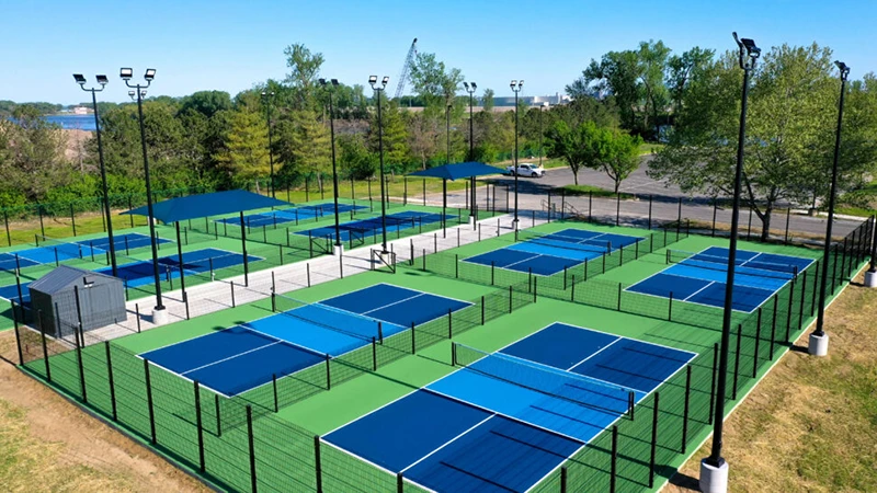 Các hạng mục thi công sửa chữa, cải tạo sân pickleball 5 Khảo sát hiện trạng và tư vấn phương án cải tạo