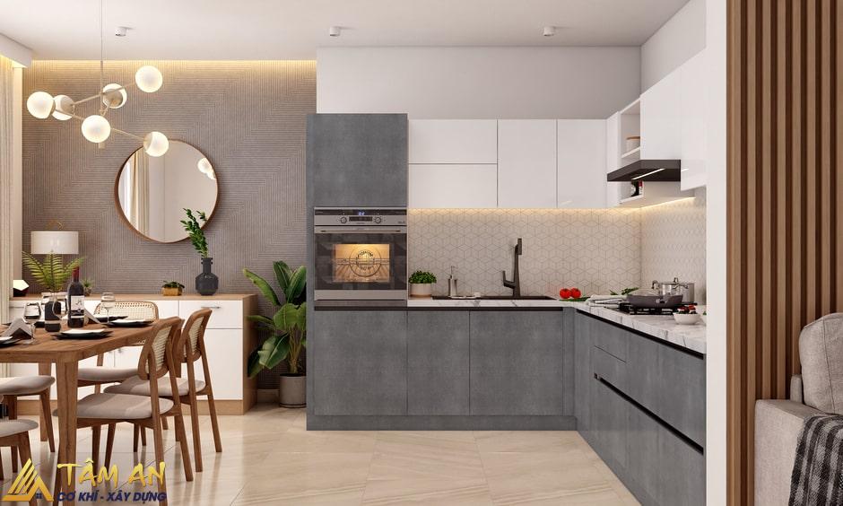 Kích thước nhà phố: Đừng xây nếu chưa đọc bài này! 6 Kích thước phòng bếp nhà phố