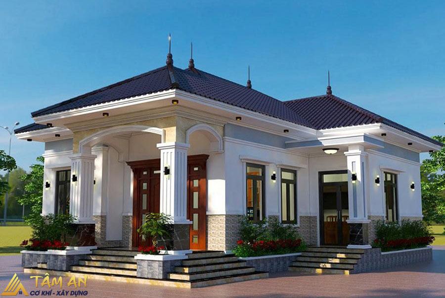 Diện tích nhà cấp 4 3 phòng ngủ: Bao nhiêu là đủ? 6 Nhà cấp 4 3 phòng ngủ mái Nhật