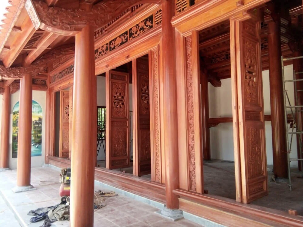 Kích thước nhà thờ 3 gian nhỏ: Lựa chọn tối ưu cho không gian 3 Mẫu nhà thờ 12 cột
