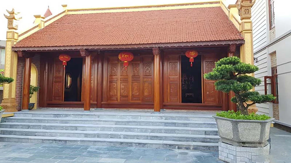 Kích thước nhà 3 gian Bắc Bộ đạt tiêu chuẩn 4 Nhà gỗ với kích thước chuẩn được làm theo những cung số đẹp