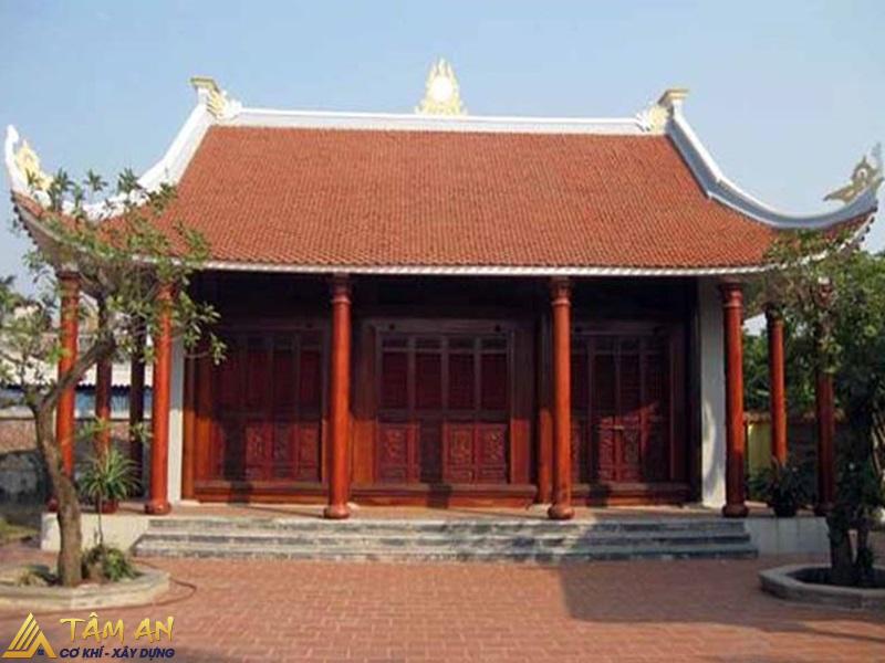 Kích thước nhà thờ 3 gian nhỏ: Lựa chọn tối ưu cho không gian 1 Tiêu chuẩn chung của nhà thờ 3 gian