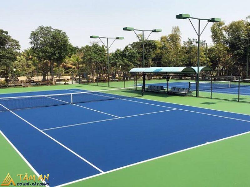 Các hạng mục thi công sửa chữa, cải tạo sân pickleball 12 Sân nhựa tổng hợp Modular Tiles