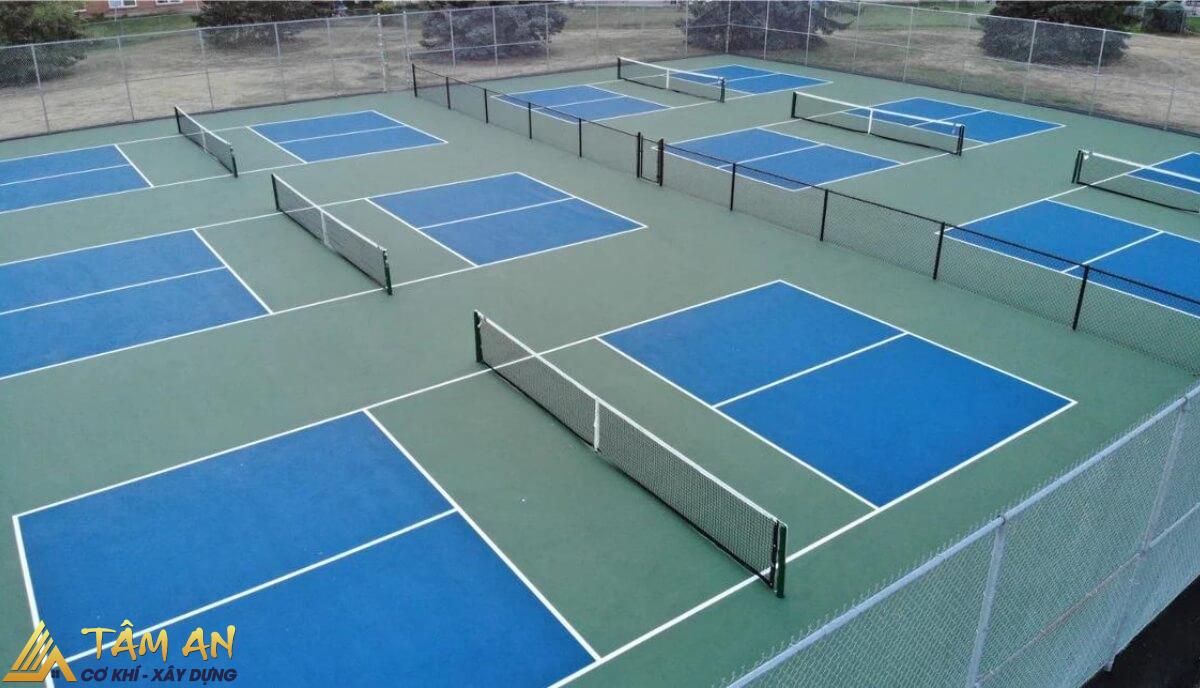 Các hạng mục thi công sửa chữa, cải tạo sân pickleball 3 Nâng cao tính thẩm mỹ và hình ảnh chuyên nghiệp