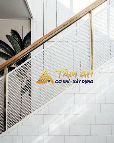 Lan can kim loại dạng lưới 3 3 10