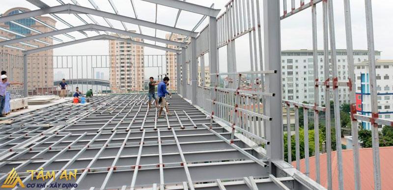 Đặc điểm nhà kết cấu khung thép và dự tính chi phí xây dựng 8 Nâng tầng công trình bằng kết cấu khung thép
