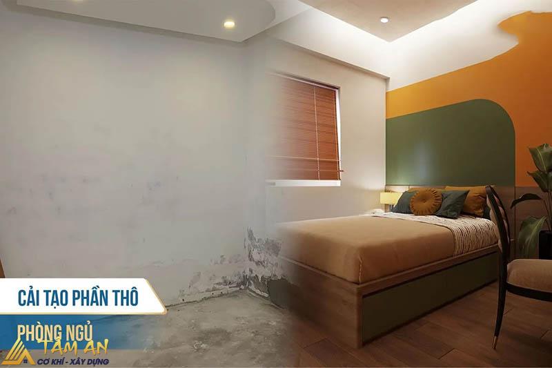 6 Bước cải tạo phòng ngủ nhanh, đẹp, tiện nghi, tiết kiệm 4 Cải tạo phần thô phòng ngủ