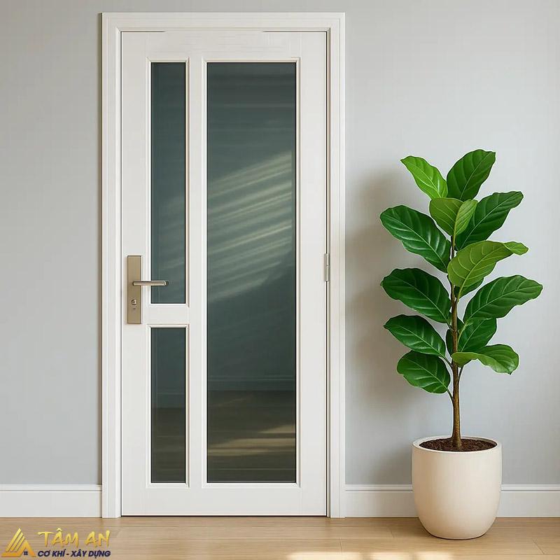 Tổng hợp mẫu cửa sắt 1 cánh phòng ngủ bền đẹp, an toàn 4 Thiết kế cửa sắt 1 cánh cho phòng ngủ chú trọng sự kín đáo và yên tĩnh