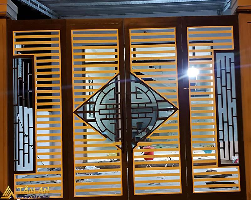 99+ Mẫu cửa sắt hộp 4 cánh đẹp, hiện đại, thịnh hành nhất 6 Thiết kế cửa sắt 4 cánh theo phong cách hiện đại