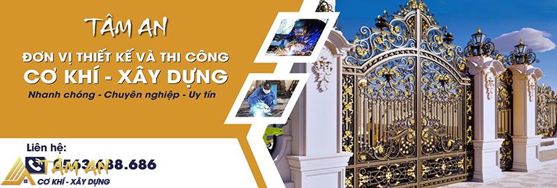 Cơ khí xây dựng Tâm An là đơn vị thi công cửa inox uy tín