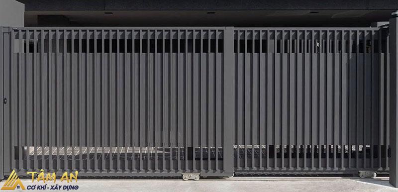 Cửa sắt lùa 2 cánh