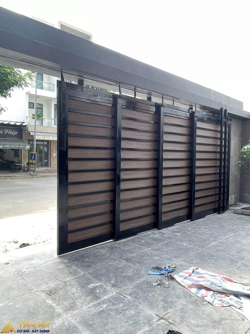 Cửa sắt lùa treo