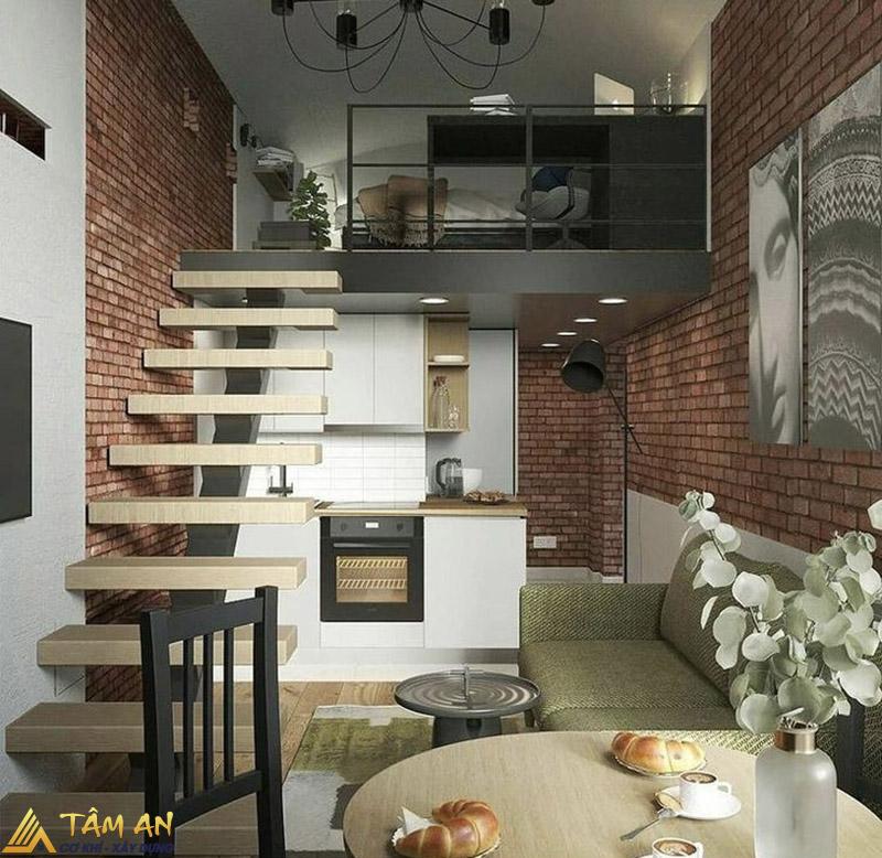 5 Ý tưởng cải tạo nhà 20m2 đẹp, tiết kiệm chi phí 9 Căn hộ 20m2 được cải tạo theo phong cách đơn giản nhưng không kém phần tinh tế