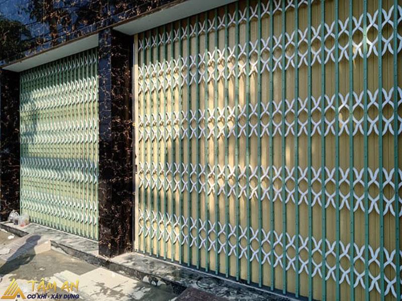 Cửa sắt kéo: Ưu – Nhược điểm & Bảng giá 2026 10 Cửa sắt kéo Đài Loan 1 cánh có lá