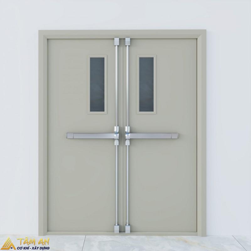 Cửa inox chống cháy: Cấu tạo, ưu điểm & ứng dụng thực tế
