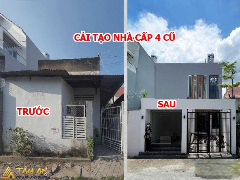 cải tạo nhà cấp 4 cũ