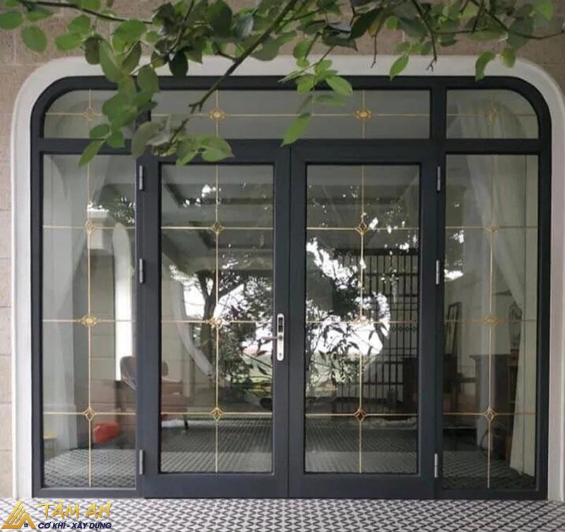 Mẫu cửa nhôm Xingfa cho căn nhà phố Hà Nội hiện đại